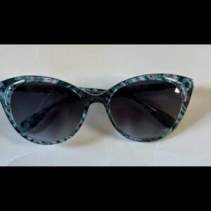 Fysh Denmark Blue Cat-Eye Sunglasses